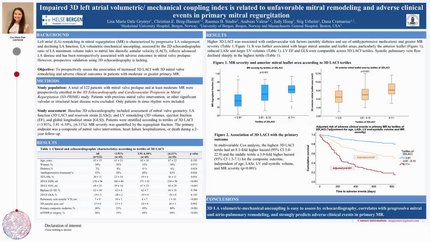 Impaired 3D left atrial volumetric/ mechanical coupling index is related to unfavorable mitral remodeling and adverse clinical events in primary mitral regurgitation
