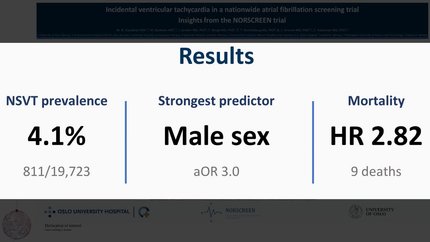 Incidental findings of ventricular tachycardia in a nationwide atrial fibrillation screening trial: Insights from the NORSCREEN trial