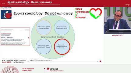 Sports cardiology - Do not run away