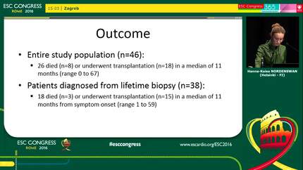 Long-term outcome and its predictors in giant cell myocarditis