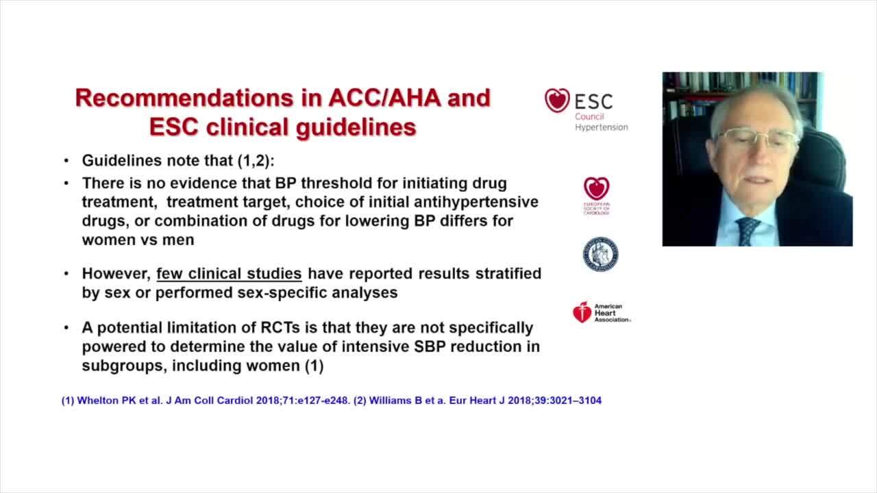 Sex and gender in hypertension
