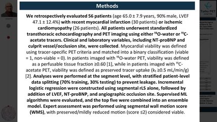 Machine-learning prediction of myocardial viability using speckle tracking echocardiography: a PET-validated study