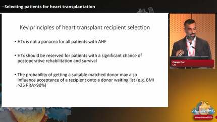 Options in advanced heart failure