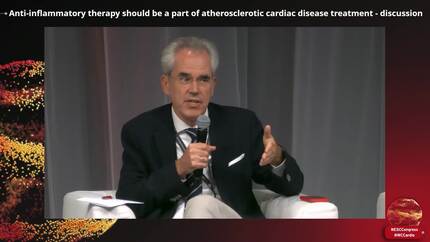 Great Debate: anti-inflammatory therapy should be a part of atherosclerotic cardiac disease treatment