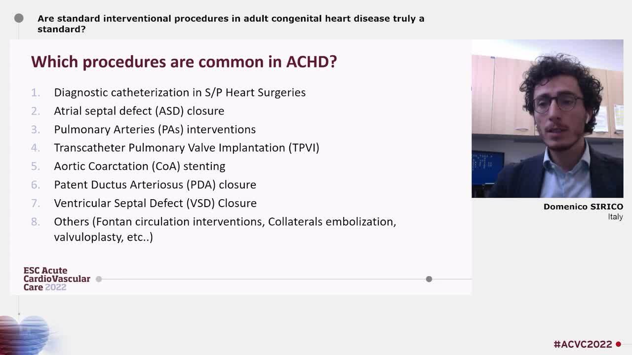 Acute management of patients with congenital heart disease