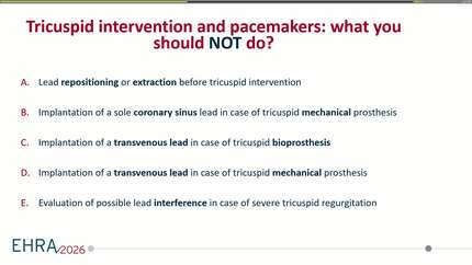 Dual chamber leadless pacing in tricuspid transcatheter edge-to-edge reparation: a solution to finally get along with interventional cardiologists? 