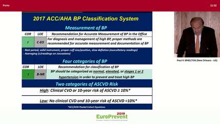 The new definitions of the ACC/AHA.