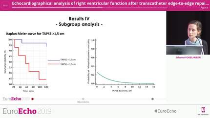 Echocardiographical analysis of right ventricular function after transcatheter edge-to-edge repair of tricuspid regurgitation