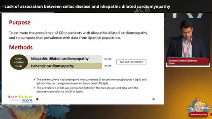 Lack of association between celiac disease and idiopathic dilated cardiomyopathy