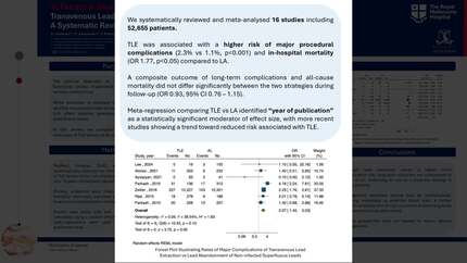 To extract or abandon? That is the question - a systematic review & meta-analysis of transvenous lead extraction vs. abandonment of non-infected, superfluous leads