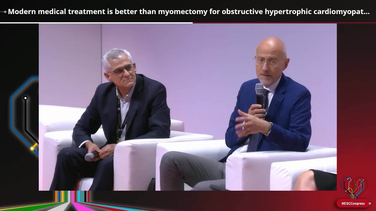 Modern medical treatment is better than myomectomy for obstructive hypertrophic cardiomyopathy - discussion