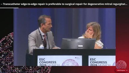 Great Debate: transcatheter or surgical repair for degenerative mitral regurgitation?