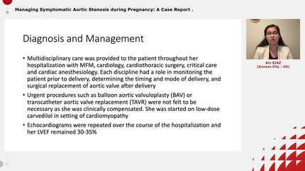 Managing Symptomatic Aortic Stenosis during Pregnancy: A Case Report
.