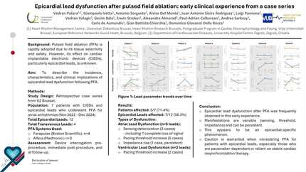 Epicardial lead dysfunction after pulsed field ablation: early clinical experience from a case series