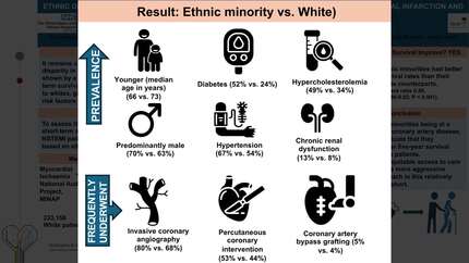 Ethnic disparity in the care and management of non-ST-segment elevation myocardial infarction and its impact on short-term and long-term survival: a long-term study of a national registry