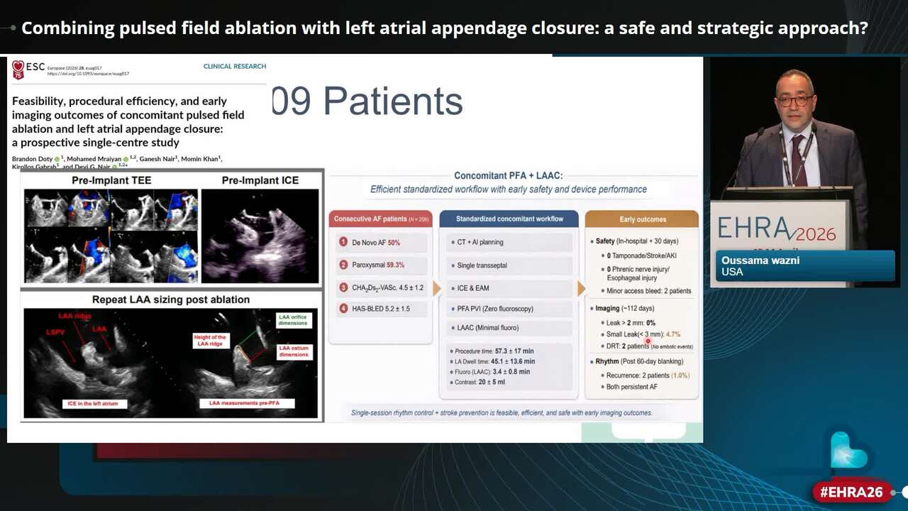 Combining pulsed field ablation with left atrial appendage closure: a safe and strategic approach?