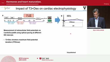 Hormones and heart maturation.