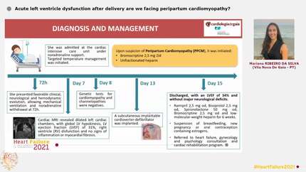 Acute left ventricle dysfunction after delivery  are we facing peripartum cardiomyopathy?