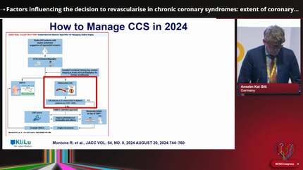 Factors influencing the decision to revascularise in chronic coronary syndromes