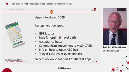 Can citizen first-responder Apps increase bystander CPR?
