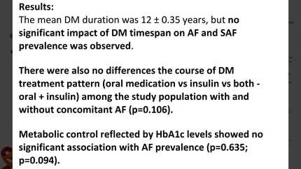 Impact of diabetes mellitus severity, treatment regimen and glycaemic control on atrial fibrillation prevalence. A report from the NOMED-AF prospective cross-sectional observational study