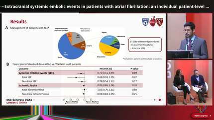 Extracranial systemic embolic events in patients with atrial fibrillation: an individual patient-level meta-analysis of 71 683 patients randomized to NOAC vs warfarin from the COMBINE-AF study