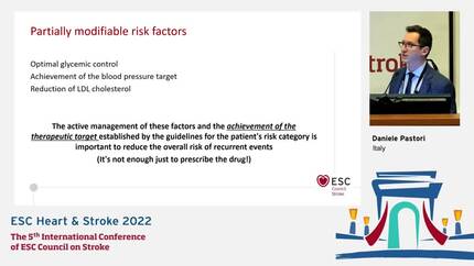 C: Cardiovascular risk factor and comorbidity optimisation (including lifestyle changes).