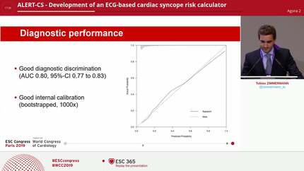 ALERT-CS - Development of an ECG-based cardiac syncope risk calculator