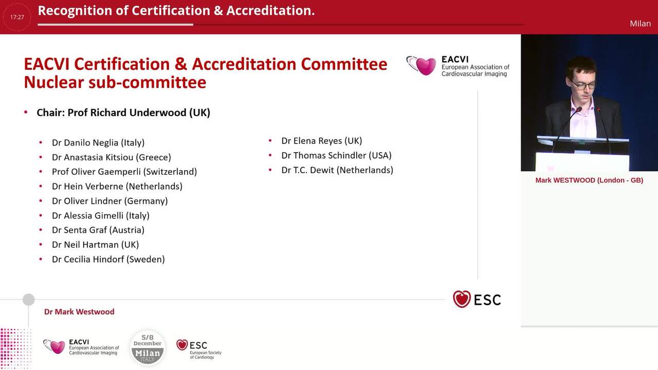 Recognition of Certification & Accreditation.