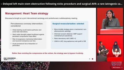 Delayed left main stem obstruction following nicks procedure and surgical AVR: a rare iatrogenic cause of acute coronary syndrome