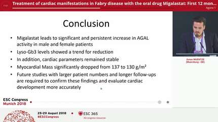 Treatment of cardiac manifestations in Fabry disease with the oral drug Migalastat: First 12 months results from a cohort of amenable all-comers