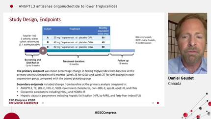 ANGPTL3 antisense oligonucleotide to lower triglycerides