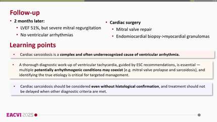 Ventricular tachycardia: the tip of the iceberg in a systemic disease