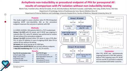 Arrhythmia non-inducibility as the procedural endpoint of pulsed field ablation for paroxysmal atrial fibrillation: results of a prospective randomized comparison with pulmonary vein isolation without