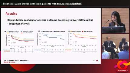 Prognostic value of liver stiffness in patients with tricuspid regurgitation