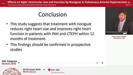 Effects on Right Ventricular size and function by Riociguat in Pulmonary Arterial Hypertension and Chronic Thromboembolic Pulmonary Hypertension (The RIVER Study)