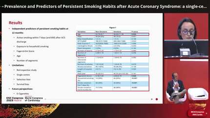 Prevalence and Predictors of Persistent Smoking Habits after Acute Coronary Syndrome: a single-center study