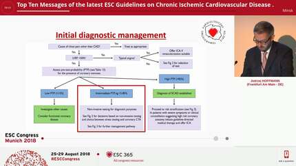 Top Ten Messages of the latest ESC Guidelines on Chronic Ischemic Cardiovascular Disease  .