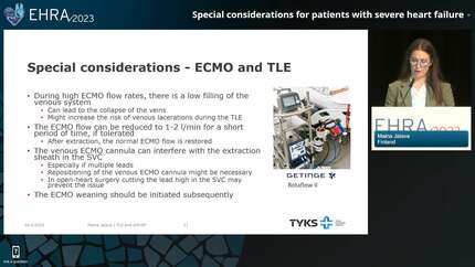 Special considerations for patients with severe heart failure