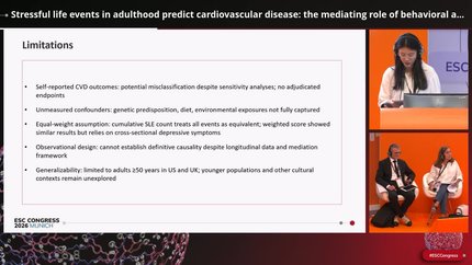 Stressful life events in adulthood predict cardiovascular disease: the mediating role of behavioral and depressive pathways