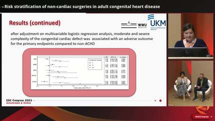 Risk stratification of non-cardiac surgeries in adult congenital heart disease