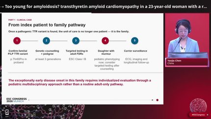 Too young for amyloidosis? transthyretin amyloid cardiomyopathy in a 23-year-old woman with a rare mutation and multisystem involvement