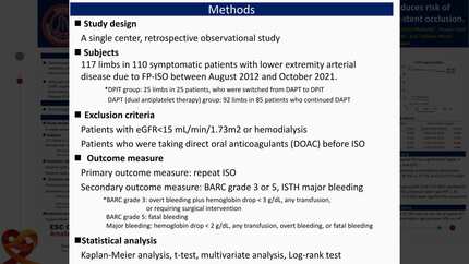 Dual pathway inhibitor therapy switched from dual antiplatelet therapy reduces risk of recurrent in-stent occlusion after endovascular therapy for femoropopliteal in-stent occlusion.