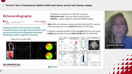The EHJ’s Year in Cardiovascular Medicine 2020: heart failure, valvular heart disease, imaging