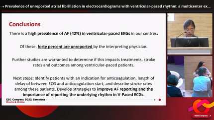 Prevalence of unreported atrial fibrillation in electrocardiograms with ventricular-paced rhythm: a multicenter experience