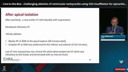 Live-in-the-Box - ventricular tachycardia ablation: challenging cases 
