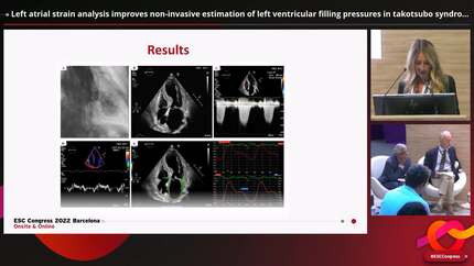 Left atrial strain analysis improves non-invasive estimation of left ventricular filling pressures in takotsubo syndrome