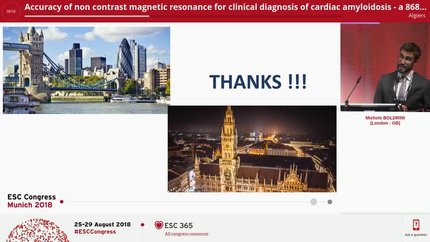 Accuracy of non contrast magnetic resonance for clinical diagnosis of cardiac amyloidosis - a 868 patient prospective study