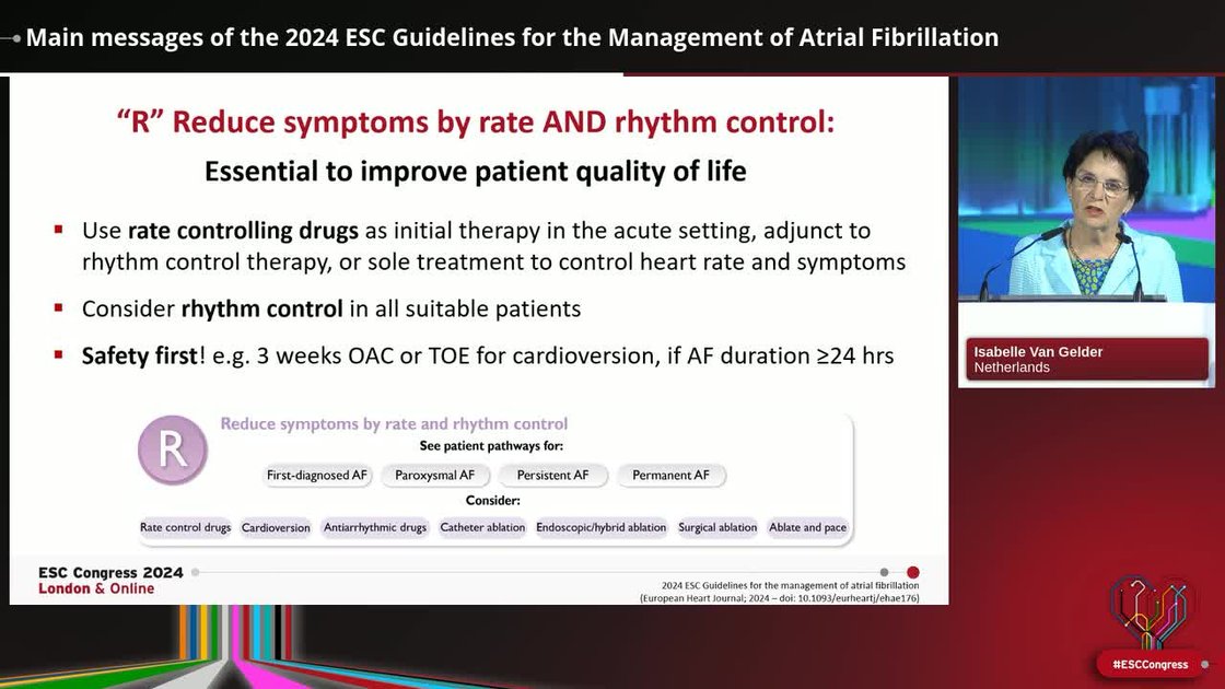 ESC 365 - Main messages of the 2024 ESC Guidelines for the Management ...