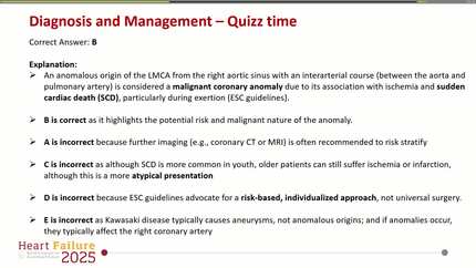 A hidden threat: late presentation of an anomalous origin of the  left main coronary artery